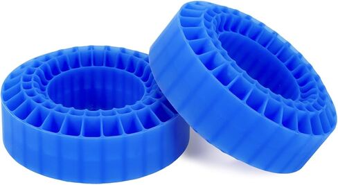 Silicone Rubber Tires Foam Inserts for 1/10 RC Crawler Fit 1.9 inch 114-120mm Wheel Tires (4pcs Blue) in Saudi Arabia