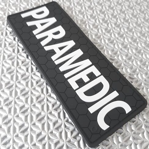 مسعف 5 × 2 بوصة حامل لوحة درع للجسم EMS EMT Med رقعة خطاف طبية من PVC in Saudi Arabia