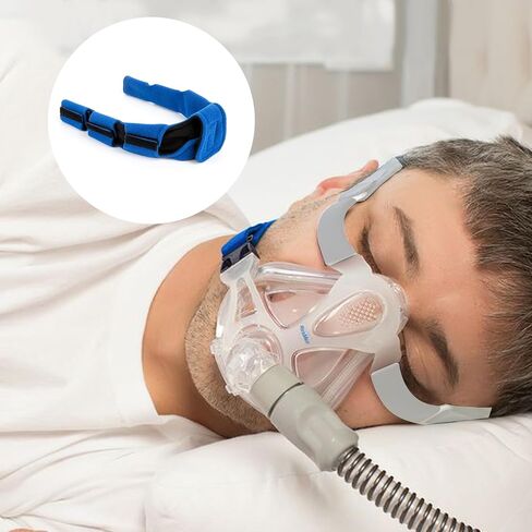 Neck Pad for Headgear Straps, Mask Strap Padded Accessories, Neck Cushion, Headgear Comfort Cover for Full Face Prevent Strap Marks on Your Skin Works with Most Generic Headgears in Saudi Arabia