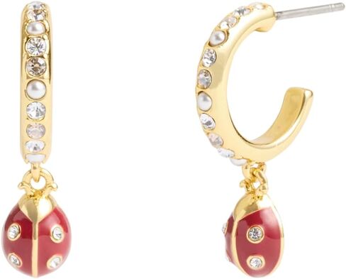 COACH Ladybug Charm Huggies in Saudi Arabia