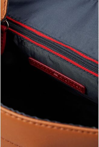 Tommy Hilfiger Camilla II Flap Backpack Cognac One Size in Saudi Arabia