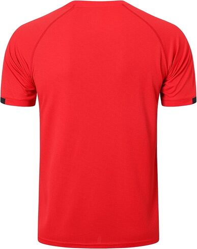5 Pack Workout Shirts for Men Dry-Fit Crew Neck Short Sleeve Tee Tops Moisture Wicking Athletic Light Gym T-Shirts in Saudi Arabia