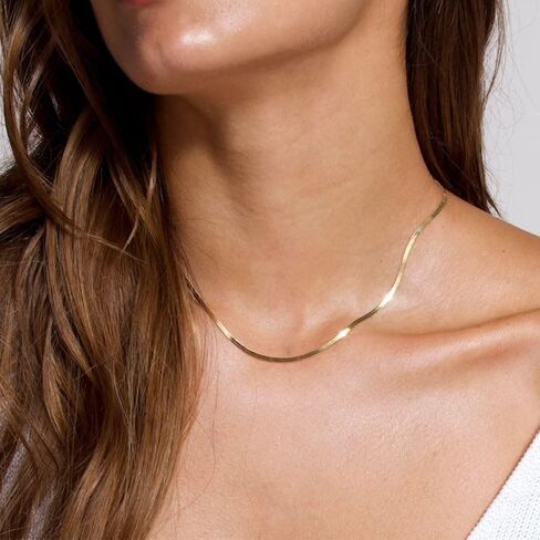 Gold Layered Necklaces for Women, Dainty Layering Chain Necklace Stackable Pendant Choker Necklaces Trendy Jewelry Gifts in Saudi Arabia