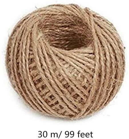 Kraft Gift Paper Tags with 99 ft Natural Jute Twine, 150 Pieces 3 Colors Rectangle Black White Brown Editable Blank Gift Labels for Christmas Gift Bags Party Supplies in Kuwait