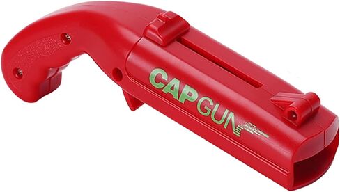 Bottle Opener,Funny Launcher Shooter Bottle Opener for Creative Drinking Game,Family Party,Bar Drinking,Outdoor Barbecue,Plastic (Red) in Saudi Arabia