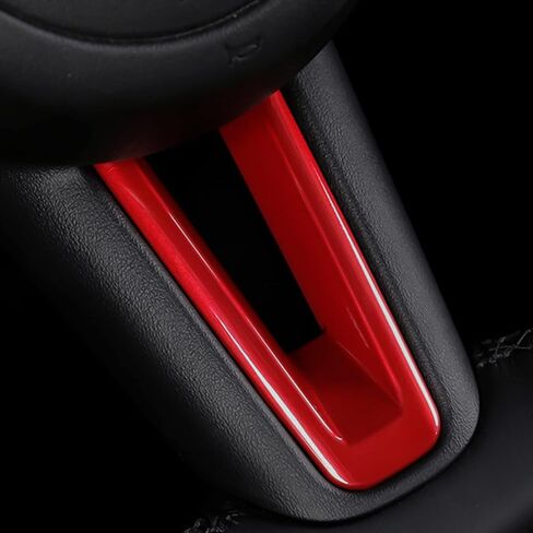 for Mazda 3 CX-30 CX-50 Accessories Sporty Car Dashboard Center Consoles Cover Trim Interior Decoration Sticker -Carbon Fiber Style in Saudi Arabia