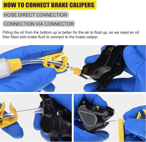 Hydraulic Brake Bleed Kit for Shimano,TEKTRO, MAGURA and SRAM Series Brake Systems, Brake Fluid Change Hydraulic Kits in Saudi Arabia
