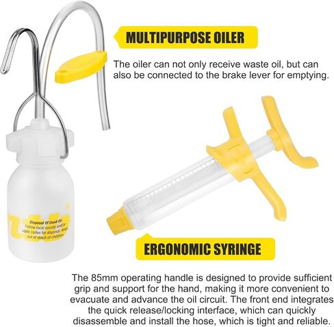 Hydraulic Brake Bleed Kit for Shimano,TEKTRO, MAGURA and SRAM Series Brake Systems, Brake Fluid Change Hydraulic Kits in Saudi Arabia