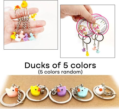 علامات بطة البط، علامات البط، علامة بطة مطاطية مبحرة، بطاقة لعبة البط، سلسلة مفاتيح بطة صفراء لطيفة ثلاثية الأبعاد مع علامات كروز، مجموعة من 20 قطعة (وردي) in Kuwait