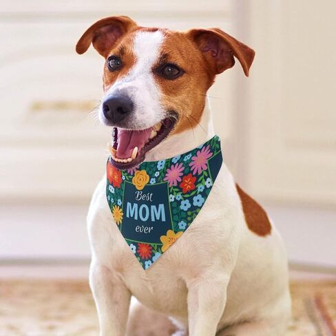 Happy New Year of The Dragon 2024 Dog Bandanas Pets Kerchief Reversible Triangle Bibs Scarf Outfits Accessories for Small to Large Dogs Cats in Saudi Arabia