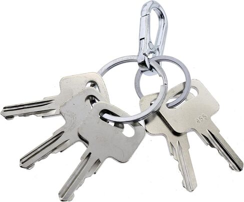 JEENDA (5) Ignition Keys 455 with a Nice Keychain for Scissor Lift Boom Lifts Genie Skyjack Terex Snorkel Manlift Upright in Saudi Arabia