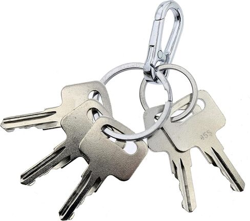 JEENDA (5) Ignition Keys 455 with a Nice Keychain for Scissor Lift Boom Lifts Genie Skyjack Terex Snorkel Manlift Upright in Saudi Arabia