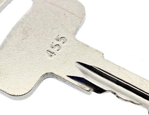 JEENDA (5) Ignition Keys 455 with a Nice Keychain for Scissor Lift Boom Lifts Genie Skyjack Terex Snorkel Manlift Upright in Saudi Arabia