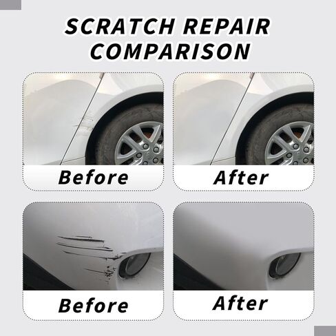 مزيل خدوش السيارة من قماش نانو سباركل، قماش نانو لامع لخدوش السيارة، قماش نانو للخدوش الصغيرة والمتوسطة على السطح، قماش نانو سحري مع قفازات للاستعمال مرة واحدة (عبوتان) in Kuwait