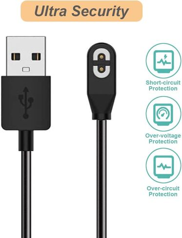 Charging Cable for Shokz Openrun/Openrun Pro/OpenRun Mini/Aftershokz Aeropex & Opencomm, Magnetic USB Charger for Shokz Bone Conduction Headphones (3.3ft/1m) (1) in Saudi Arabia
