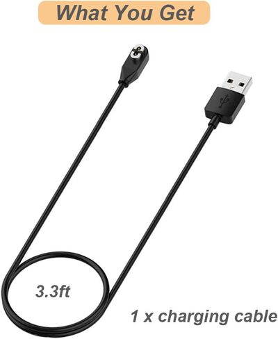 Charging Cable for Shokz Openrun/Openrun Pro/OpenRun Mini/Aftershokz Aeropex & Opencomm, Magnetic USB Charger for Shokz Bone Conduction Headphones (3.3ft/1m) (1) in Saudi Arabia