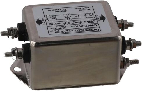 CW4E-30A-S مثبط الضوضاء، تيار متردد 115/250 فولت، تداخل كهرومغناطيسي، مكيف خط تيرميانل، فلتر EMI للطاقة 50/60 هرتز لمفتاح إمداد الطاقة in Saudi Arabia