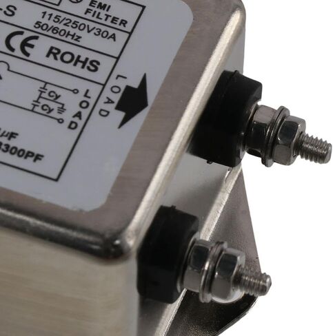 CW4E-30A-S مثبط الضوضاء، تيار متردد 115/250 فولت، تداخل كهرومغناطيسي، مكيف خط تيرميانل، فلتر EMI للطاقة 50/60 هرتز لمفتاح إمداد الطاقة in Saudi Arabia