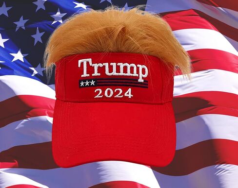 قبعة بيسبول MAGA بتصميم فريد من نوعه من منتجات ترامب مع شعار ترامب 2024 مطرز لدعم وهدية أنيقة in Kuwait