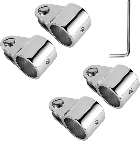 Bimini Top Jaw Slide 4PCS Marine Boat Hardware Bimin Top Hardware 316 Stainless Steel Inside Dia 7/8 or 1INCH in Kuwait