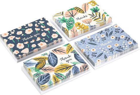 Hallmark Thank You Cards Assortment, Gold Foil (120 Thank You Notes with Envelopes for Wedding, Bridal Shower, Baby Shower, Business, Graduation) in Saudi Arabia