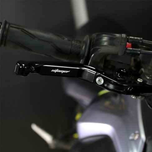 xitomer Fit for ZX-6R CNC Extendable+Foldable Motorcycle Brake Clutch Handle Levers, Fit for ZX-6R 2019-2023, Z1000 2017-2023, Z1000R 2017-2020, Motorcycle Adjustable Z1000 Levers (Black) in Saudi Arabia