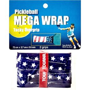 TOURNA Pickleball Mega Wrap USA Flag Tacky Overgrip