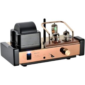 مضخم صوت أنبوبي مفرغ HiFi Dared MP-5BT، مضخم صوت استريو احترافي متكامل، مضخم هجين، مدخل USB DAC/خط، مخرج 25 وات × 2، مع أنابيب 6N1,6N2,6E2 in Kuwait