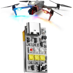 Drone Strobe Platinum, 1000 Lumen Anti-Collision Light FAA Compliant, Multiple Colors (White, Red, Green and Blue), Fits for DJI Mini, Mavic, Air, Avata, Inspire