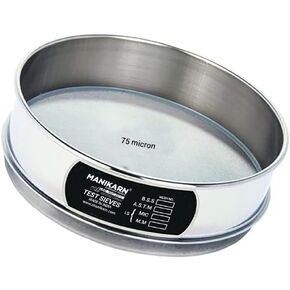 Lab Test Sieve Dia 8 inch 106 Micron High Quality Stainless Steel Test Sieve (ASTM No. 140)