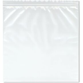 Plymor 11" x 11" (Pack of 100), 4 Mil Heavy Duty Zipper Reclosable Plastic Bags