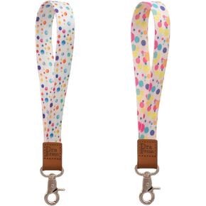 Wrist Lanyard Key Chain Lanyard for Women Men Hand Lanyard Wristlet Stap Car Key ID Badge Wallet Key Holder