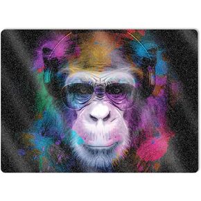 MightySkins Glossy Glitter Skin Compatible with Microsoft Surface Laptop 5 15" Full Wrap Kit - Neon Monkey | Protective, Durable High-Gloss Glitter Finish | Easy to Apply | Made in The USA