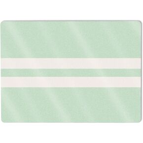 MightySkins Glossy Glitter Skin Compatible with Microsoft Surface Laptop 5 13.5" Full Wrap Kit - Mint Stripes | Protective, Durable High-Gloss Glitter Finish | Easy to Apply | Made in The USA