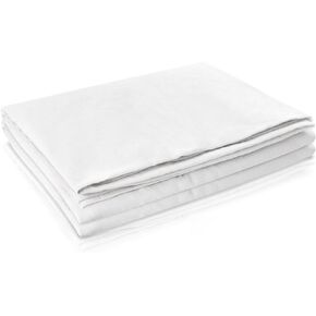 Muslin Fabric 100% Cotton Muslin Linen Fabric 63 inch x 10 Yards Medium Weight Textile Bleached White Cotton Fabric by Yard for Sewing Apparel Cloth
