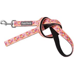 FuzzYard Dinosaur Land Dog Leash | Size S | Comfortable Neoprene Lead for Dogs | Perfect for Outdoor Walking & Training