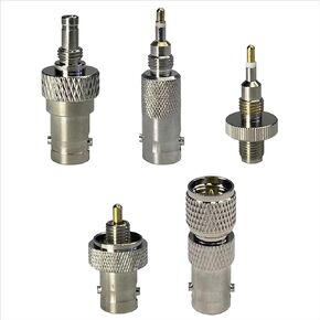 5pcs BNC Adapter Kits Test Connector for Motorola RF Applications, CB Radio, Handheld Ham Radio Antenna, Walkie Talkie, Mobile Radio