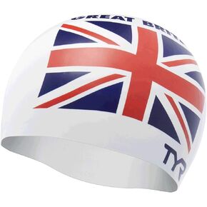 TYR Great Britain Silicone Adult Fit