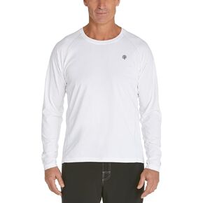 Coolibar UPF 50+ Men's Hightide Long Sleeve Swim Shirt - Sun Protective