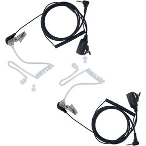سماعة أذن Sarcia 1 دبوس 2.5 مم مع ميكروفون PTT لموتورولا Talkabout Walkie Talkie MH230R MR350R T200 T200TP T260 T260TP T600 MT350R راديو ثنائي الاتجاه، قطعتان