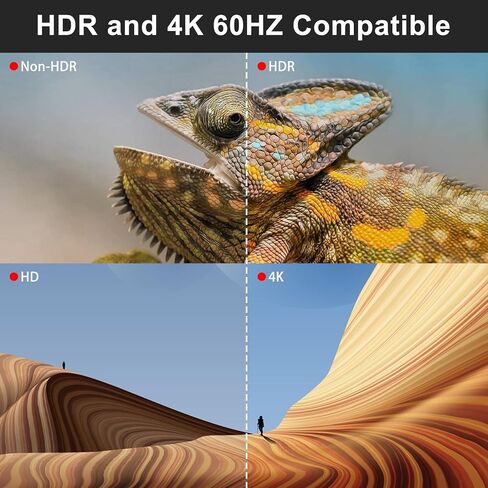 محول HDMI 4K HDMI 2.0 لمستخرج الصوت من Azduou لجهاز Playstation 5 يدعم عرض النطاق الترددي 18 جيجابت في الثانية، HDCP2.2، Dolby Digital/DTS Passthrough CEC وHDR10 in Saudi Arabia