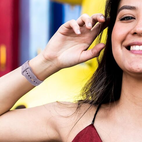 2 Pack Flower Engraved Bands Compatible with Garmin Venu 2 Plus/Venu Sq/Venu, Garmin Vivoactive 5 / Vivoactive 3, Soft Silicone Sport Replacement Strap for Garmin Vivomove Sport, Vivoactive 3 Music, Forerunner 645 / 245 Music Smart Watch in Kuwait