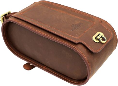 TOURBON حقيبة دراجة جلدية حامل الهاتف دراجة الجبهة أنبوب الهاتف المحمول الحقيبة in Kuwait