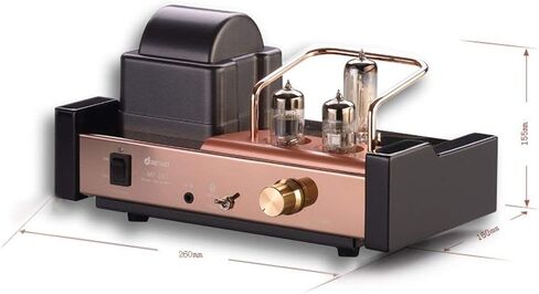 مضخم صوت أنبوبي مفرغ HiFi Dared MP-5BT، مضخم صوت استريو احترافي متكامل، مضخم هجين، مدخل USB DAC/خط، مخرج 25 وات × 2، مع أنابيب 6N1,6N2,6E2 in Kuwait