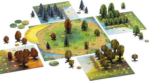 BLUE ORANGE GAMES Photosynthesis Board Game - Award Winning Family or Adult Strategy Board Game for 2 to 4 Players. Recommended for Ages 8 & Up. in Saudi Arabia