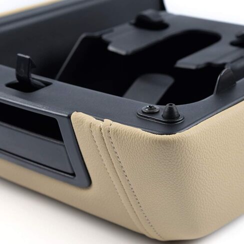 PIT66 Beige Truck Armrest Lid Cover Center Console Lid, Compatible with Ford F150 2004-2008 5L3Z1506024AAD Console Armrest Top Lid in Saudi Arabia