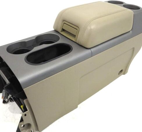 PIT66 Beige Truck Armrest Lid Cover Center Console Lid, Compatible with Ford F150 2004-2008 5L3Z1506024AAD Console Armrest Top Lid in Saudi Arabia