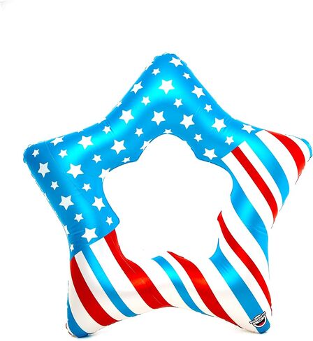 BigMouth Inc. American Pool Float, Durable Vinyl Inflatable Summer Pool or Beach Toy in Saudi Arabia