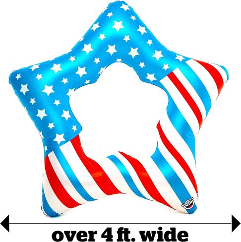 BigMouth Inc. American Pool Float, Durable Vinyl Inflatable Summer Pool or Beach Toy in Saudi Arabia