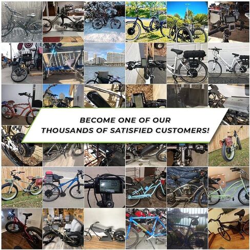 EBIKELING Waterproof Ebike Conversion Kit for Electric Bike 700C Rear Wheel Electric Bicycle Hub Motor Kit with Mountain Bike Rim 1500W 1200W 750W 500W Electric Bike Conversion Kit in Saudi Arabia